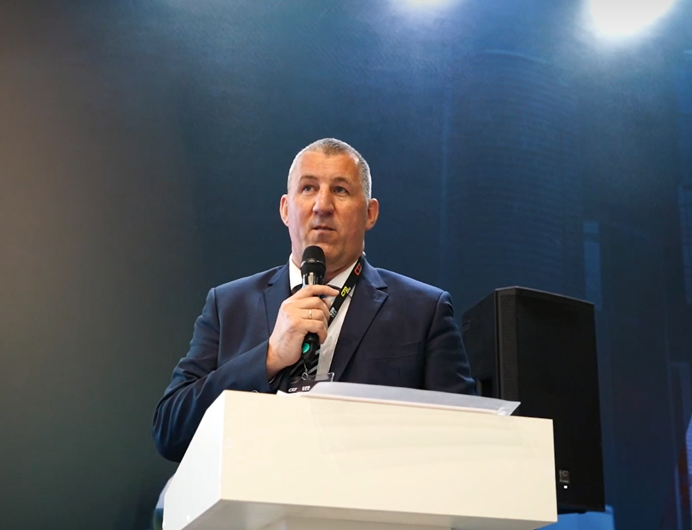 Член Общественного совета Ространснадзора Владимир Матягин выступил на Международной выставке коммерческого транспорта и технологий COMVEX